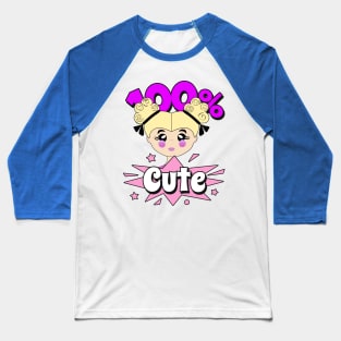 CUTE Girl Power Quotes Pink Baseball T-Shirt